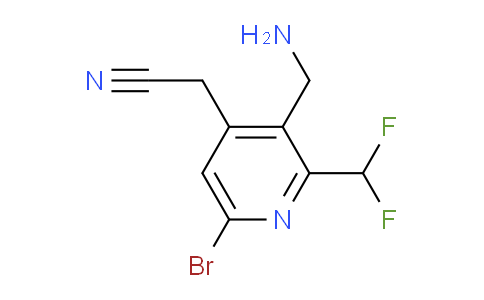 AM223020 | 1805451-89-1 | 3-(Aminomethyl)-6-bromo-2-(difluoromethyl)pyridine-4-acetonitrile