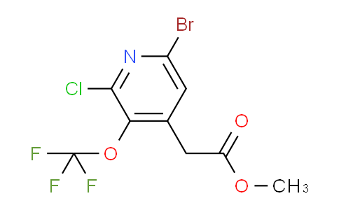 AM22303 | 1806226-49-2 | Methyl 6-bromo-2-chloro-3-(trifluoromethoxy)pyridine-4-acetate