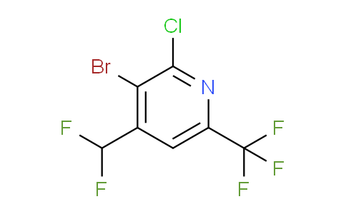 AM223036 | 1806925-30-3 | 3-Bromo-2-chloro-4-(difluoromethyl)-6-(trifluoromethyl)pyridine