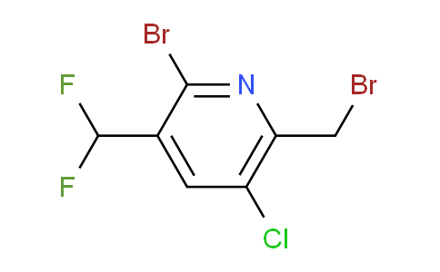 AM223037 | 1805237-61-9 | 2-Bromo-6-(bromomethyl)-5-chloro-3-(difluoromethyl)pyridine