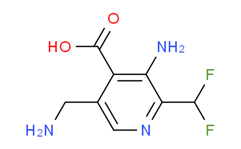 AM223045 | 1805017-25-7 | 3-Amino-5-(aminomethyl)-2-(difluoromethyl)pyridine-4-carboxylic acid