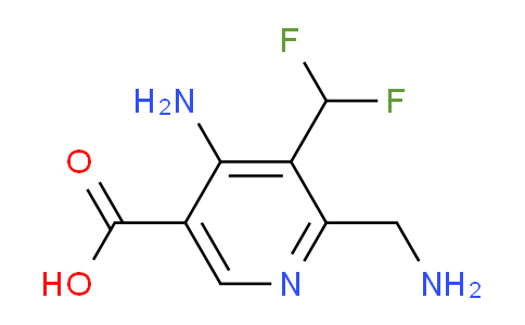 AM223046 | 1806819-57-7 | 4-Amino-2-(aminomethyl)-3-(difluoromethyl)pyridine-5-carboxylic acid