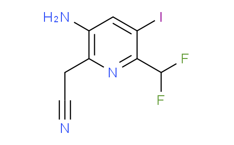 AM223054 | 1806819-02-2 | 5-Amino-2-(difluoromethyl)-3-iodopyridine-6-acetonitrile