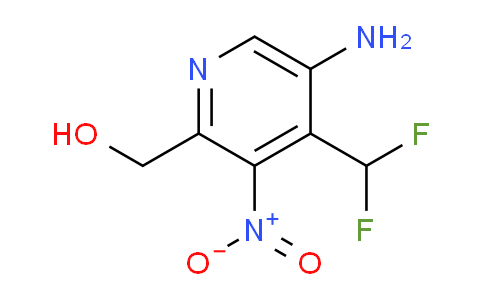 5-Amino-4-(difluoromethyl)-3-nitropyridine-2-methanol