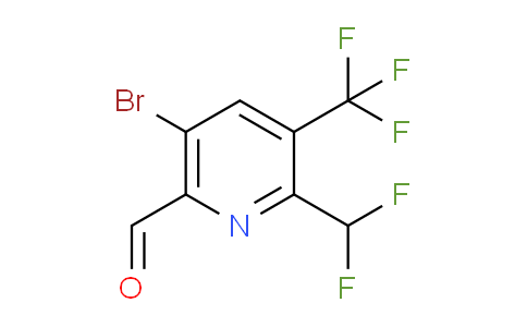 AM223073 | 1805965-73-4 | 5-Bromo-2-(difluoromethyl)-3-(trifluoromethyl)pyridine-6-carboxaldehyde