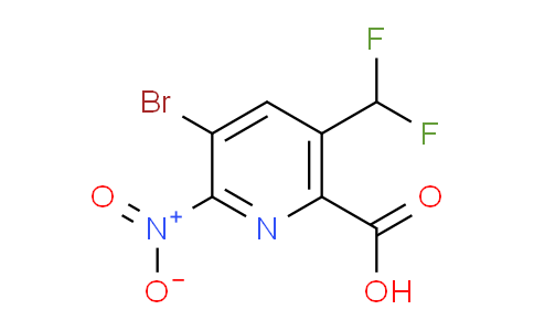 AM223076 | 1804672-61-4 | 3-Bromo-5-(difluoromethyl)-2-nitropyridine-6-carboxylic acid
