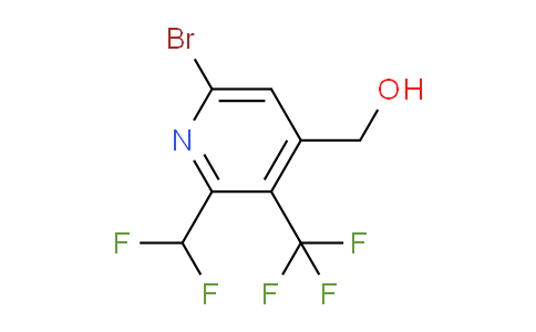 AM223077 | 1807006-16-1 | 6-Bromo-2-(difluoromethyl)-3-(trifluoromethyl)pyridine-4-methanol
