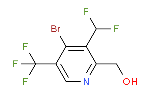 AM223078 | 1804493-63-7 | 4-Bromo-3-(difluoromethyl)-5-(trifluoromethyl)pyridine-2-methanol
