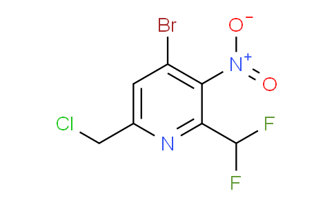 AM223081 | 1805443-11-1 | 4-Bromo-6-(chloromethyl)-2-(difluoromethyl)-3-nitropyridine