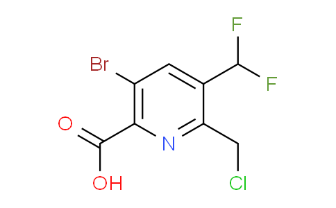 AM223085 | 1806917-38-3 | 5-Bromo-2-(chloromethyl)-3-(difluoromethyl)pyridine-6-carboxylic acid