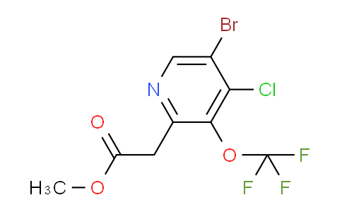 AM22309 | 1804391-92-1 | Methyl 5-bromo-4-chloro-3-(trifluoromethoxy)pyridine-2-acetate