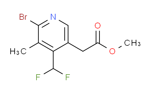 AM223090 | 1806855-83-3 | Methyl 2-bromo-4-(difluoromethyl)-3-methylpyridine-5-acetate