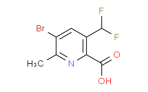 AM223093 | 1804953-16-9 | 3-Bromo-5-(difluoromethyl)-2-methylpyridine-6-carboxylic acid