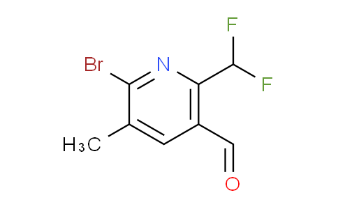 AM223094 | 1806862-65-6 | 2-Bromo-6-(difluoromethyl)-3-methylpyridine-5-carboxaldehyde