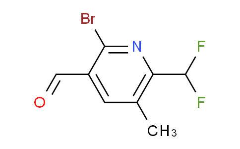 AM223095 | 1805345-87-2 | 2-Bromo-6-(difluoromethyl)-5-methylpyridine-3-carboxaldehyde