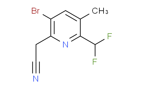 AM223098 | 1805432-45-4 | 5-Bromo-2-(difluoromethyl)-3-methylpyridine-6-acetonitrile