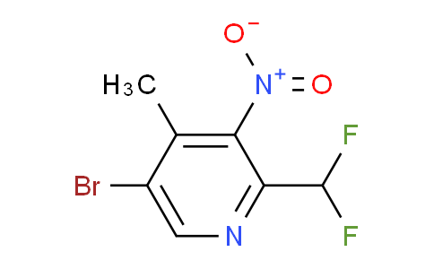 AM223104 | 1805244-67-0 | 5-Bromo-2-(difluoromethyl)-4-methyl-3-nitropyridine