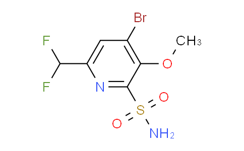 AM223105 | 1804463-72-6 | 4-Bromo-6-(difluoromethyl)-3-methoxypyridine-2-sulfonamide