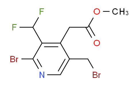 AM223107 | 1806921-99-2 | Methyl 2-bromo-5-(bromomethyl)-3-(difluoromethyl)pyridine-4-acetate