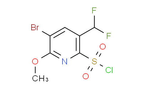 AM223109 | 1805427-30-8 | 3-Bromo-5-(difluoromethyl)-2-methoxypyridine-6-sulfonyl chloride