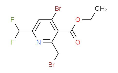 AM223110 | 1805258-43-8 | Ethyl 4-bromo-2-(bromomethyl)-6-(difluoromethyl)pyridine-3-carboxylate