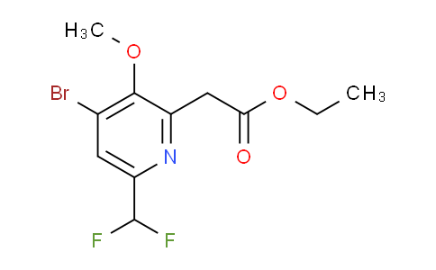 AM223113 | 1805425-22-2 | Ethyl 4-bromo-6-(difluoromethyl)-3-methoxypyridine-2-acetate