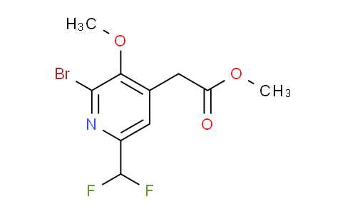 AM223115 | 1805932-65-3 | Methyl 2-bromo-6-(difluoromethyl)-3-methoxypyridine-4-acetate