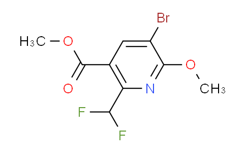 AM223121 | 1805930-99-7 | Methyl 3-bromo-6-(difluoromethyl)-2-methoxypyridine-5-carboxylate