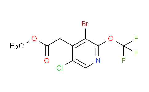 AM22313 | 1803975-78-1 | Methyl 3-bromo-5-chloro-2-(trifluoromethoxy)pyridine-4-acetate
