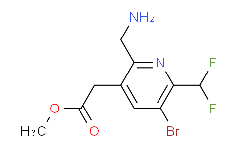 AM223130 | 1805447-34-0 | Methyl 2-(aminomethyl)-5-bromo-6-(difluoromethyl)pyridine-3-acetate