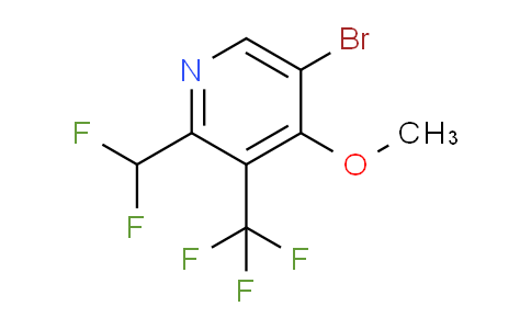 AM223132 | 1805425-60-8 | 5-Bromo-2-(difluoromethyl)-4-methoxy-3-(trifluoromethyl)pyridine