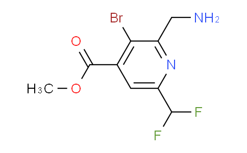 AM223135 | 1805168-96-0 | Methyl 2-(aminomethyl)-3-bromo-6-(difluoromethyl)pyridine-4-carboxylate