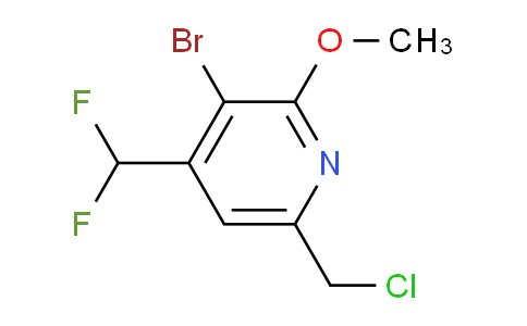 AM223137 | 1805424-62-7 | 3-Bromo-6-(chloromethyl)-4-(difluoromethyl)-2-methoxypyridine