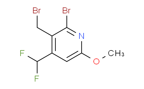 AM223140 | 1805240-50-9 | 2-Bromo-3-(bromomethyl)-4-(difluoromethyl)-6-methoxypyridine