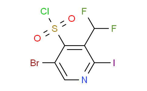AM223147 | 1806865-24-6 | 5-Bromo-3-(difluoromethyl)-2-iodopyridine-4-sulfonyl chloride