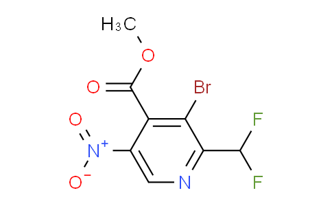 AM223159 | 1804980-26-4 | Methyl 3-bromo-2-(difluoromethyl)-5-nitropyridine-4-carboxylate