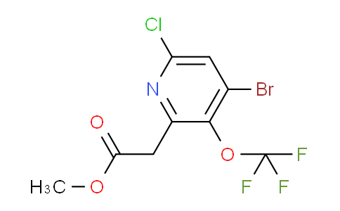 AM22316 | 1806112-31-1 | Methyl 4-bromo-6-chloro-3-(trifluoromethoxy)pyridine-2-acetate