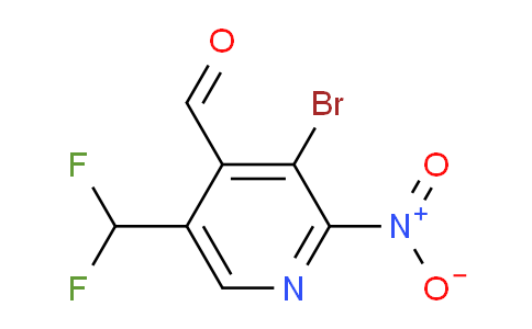 AM223163 | 1805166-32-8 | 3-Bromo-5-(difluoromethyl)-2-nitropyridine-4-carboxaldehyde