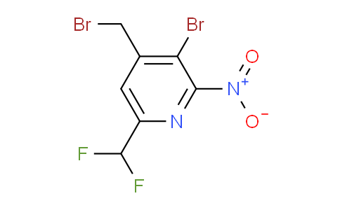 AM223167 | 1804430-91-8 | 3-Bromo-4-(bromomethyl)-6-(difluoromethyl)-2-nitropyridine