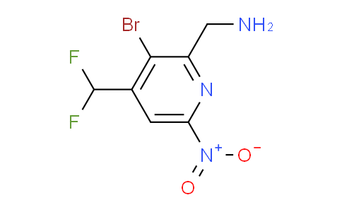 AM223168 | 1804671-69-9 | 2-(Aminomethyl)-3-bromo-4-(difluoromethyl)-6-nitropyridine