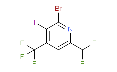 AM223169 | 1805421-89-9 | 2-Bromo-6-(difluoromethyl)-3-iodo-4-(trifluoromethyl)pyridine