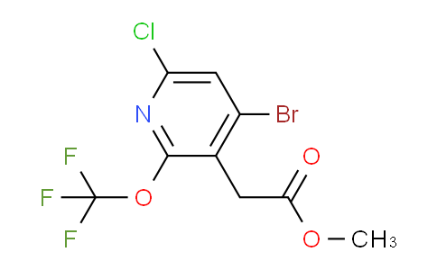AM22317 | 1804391-94-3 | Methyl 4-bromo-6-chloro-2-(trifluoromethoxy)pyridine-3-acetate