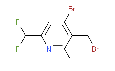 AM223173 | 1805241-85-3 | 4-Bromo-3-(bromomethyl)-6-(difluoromethyl)-2-iodopyridine