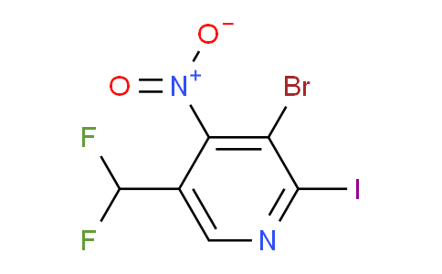 AM223175 | 1805240-45-2 | 3-Bromo-5-(difluoromethyl)-2-iodo-4-nitropyridine