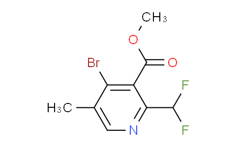 AM223184 | 1805240-96-3 | Methyl 4-bromo-2-(difluoromethyl)-5-methylpyridine-3-carboxylate