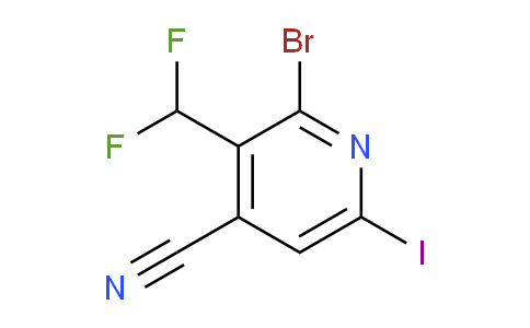 AM223195 | 1806993-60-1 | 2-Bromo-4-cyano-3-(difluoromethyl)-6-iodopyridine