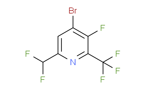 AM223198 | 1805342-70-4 | 4-Bromo-6-(difluoromethyl)-3-fluoro-2-(trifluoromethyl)pyridine