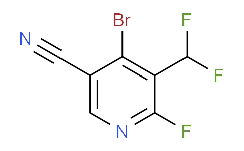 AM223200 | 1806992-91-5 | 4-Bromo-5-cyano-3-(difluoromethyl)-2-fluoropyridine