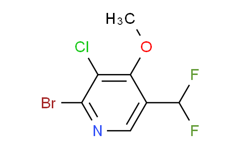 AM223204 | 1805350-26-8 | 2-Bromo-3-chloro-5-(difluoromethyl)-4-methoxypyridine