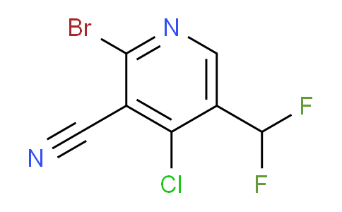 AM223212 | 1805373-10-7 | 2-Bromo-4-chloro-3-cyano-5-(difluoromethyl)pyridine